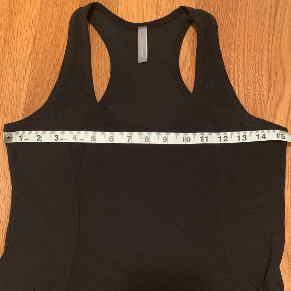 Last Tango Black Racerback Tank/Tunic